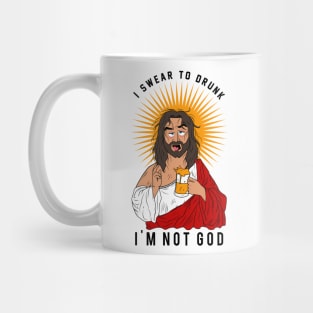 A-Hole " Drunk Jesus" Tee Mug